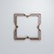 Ekena Millwork Extra Small Fleming Decorative Fretwork Wood Wall Panels, Walnut, 7 3/8"W x 7 3/8"H x 3/8"T WALW08X08X0375FMGWA - alternate 2